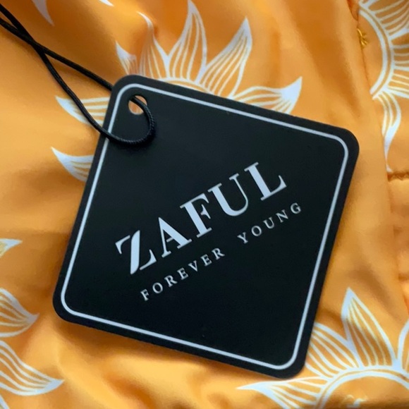 Zaful Women’s High Waisted Celestial Print 2 Piece Bikini Set Size Large (8-10) - Picture 5 of 13